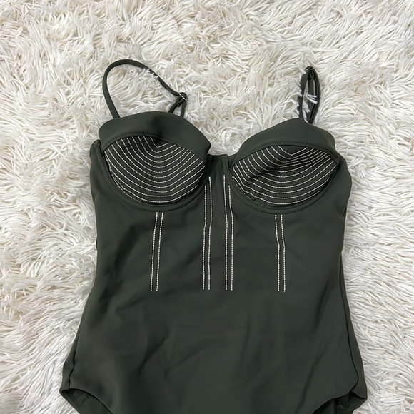 SIMKHAI
Beatrix Bustier One Piece Swimsuit - Picture 4 of 8